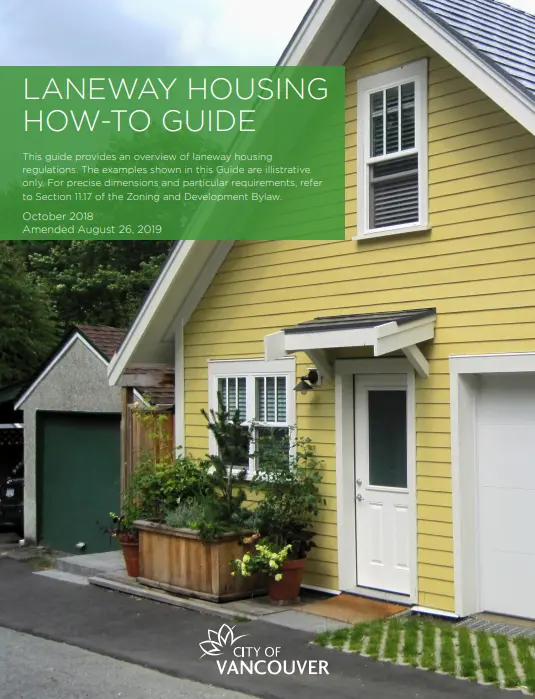 Laneway Housing How-To Guide